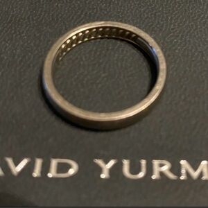 David Yurman Silver Band for Men